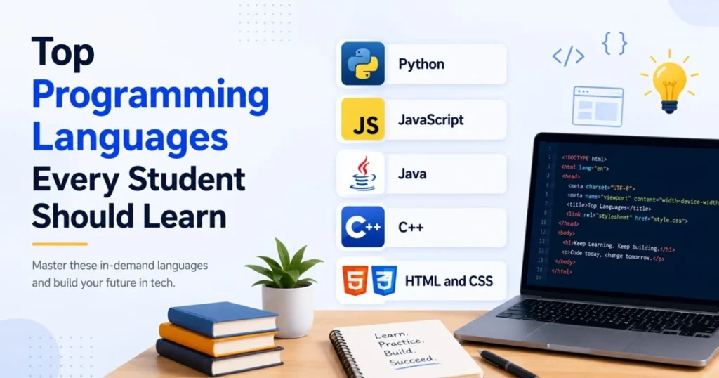 Top Programming Languages Every Student Should Learn